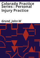 Colorado_practice_series___personal_injury_practice