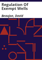 Regulation_of_exempt_wells