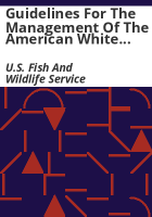 Guidelines_for_the_management_of_the_American_white_pelican__western_population
