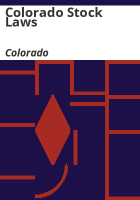 Colorado_stock_laws