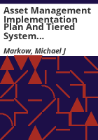 Asset_management_implementation_plan_and_tiered_system_process