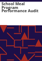 School_meal_program_performance_audit