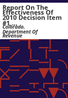 Report_on_the_effectiveness_of_2010_Decision_Item__1__Treasury_Offset_Program