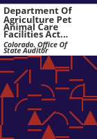 Department_of_Agriculture_Pet_Animal_Care_Facilities_Act_Program