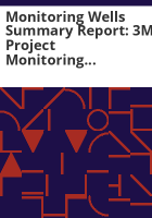 Monitoring_wells_summary_report