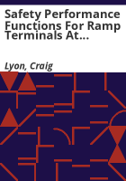 Safety_performance_functions_for_ramp_terminals_at_diamond_interchanges