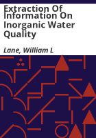 Extraction_of_information_on_inorganic_water_quality
