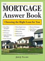 The_mortgage_answer_book