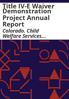Title_IV-E_waiver_demonstration_project_annual_report
