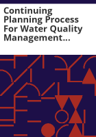 Continuing_planning_process_for_water_quality_management_in_Colorado