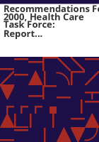 Recommendations_for_2000__Health_Care_Task_Force