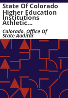 State_of_Colorado_Higher_Education_Institutions_athletic_programs_financial_compilation