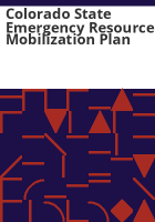 Colorado_state_emergency_resource_mobilization_plan
