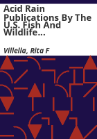 Acid_rain_publications_by_the_U_S__Fish_and_Wildlife_Service__1979-1989