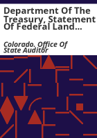 Department_of_the_Treasury__statement_of_federal_land_payments__federal_fiscal_year_ended_September_30__2021
