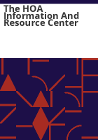 The_HOA_Information_and_Resource_Center
