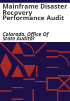 Mainframe_disaster_recovery_performance_audit