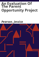 An_evaluation_of_the_Parent_Opportunity_Project