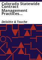 Colorado_statewide_contract_management_practices_performance_audit