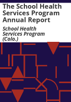 The_School_Health_Services_Program_annual_report