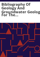 Bibliography_of_geology_and_groundwater_geology_for_the_Denver_Basin__Colorado