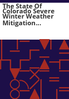 The_state_of_Colorado_severe_winter_weather_mitigation_annex