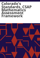 Colorado_s_standards__CSAP_mathematics_assessment_framework
