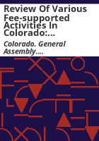 Review_of_various_fee-supported_activities_in_Colorado