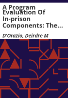 A_program_evaluation_of_in-prison_components