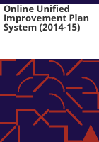 Online_unified_improvement_plan_system__2014-15_