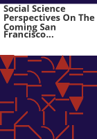 Social_science_perspectives_on_the_coming_San_Francisco_earthquake