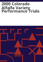 2000_Colorado_alfalfa_variety_performance_trials