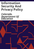 Information_security_and_privacy_policy